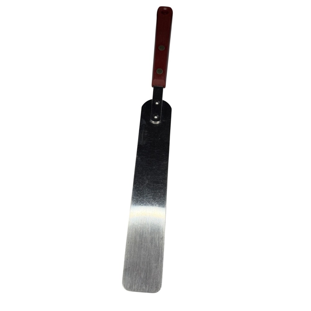 ERCO Forge USA Stainless Steel Spatula Turner Wood Handle Kitchen Utensil